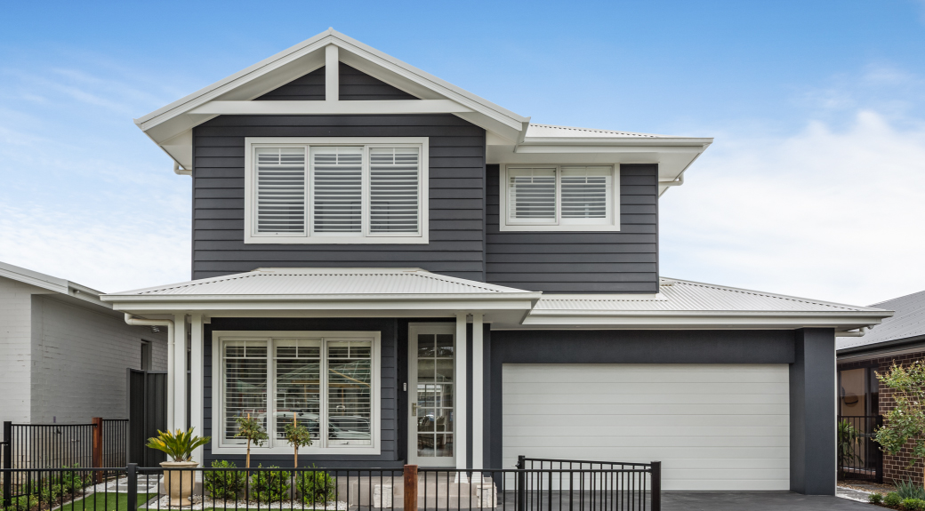 A photo of a display home from Crystele Homes